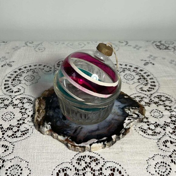 MCM WW2 era mercury glass Christmas ornament - Picture 3 of 7